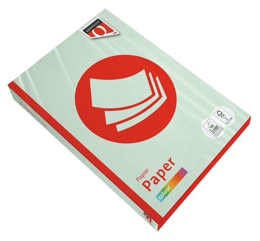 [746164] Kopieerpapier Quantore Colour A4 120gr lichtgroen 250 vel