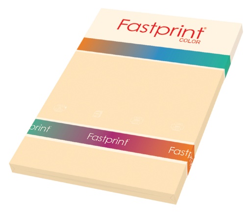 [129707] Kopieerpapier Quantore Colour A4 160gr creme 50 vel