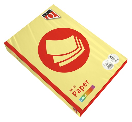[746205] Kopieerpapier Quantore Colour A4 160gr geel 250 vel