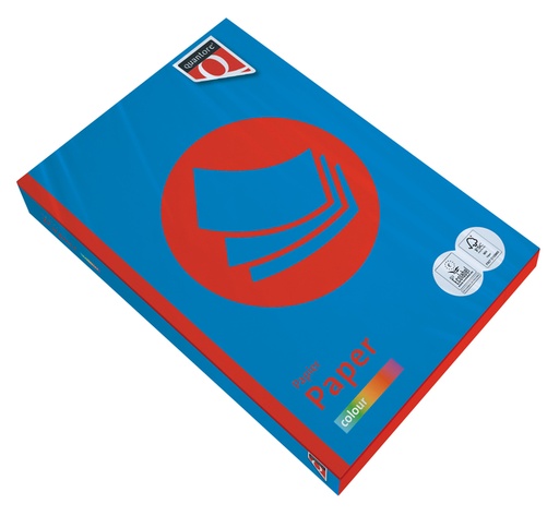 [746013] Kopieerpapier Quantore Colour A4 160gr diepblauw 250 vel