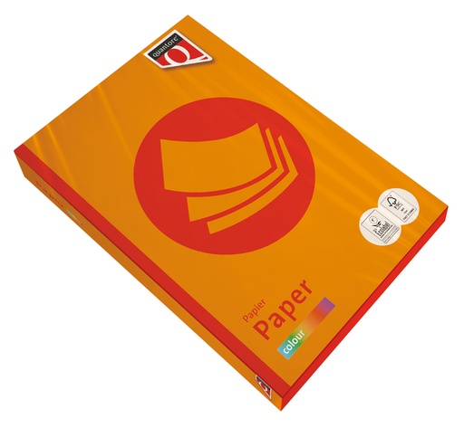 [746026] Kopieerpapier Quantore Colour A4 160gr oranje 250 vel