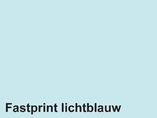 [129722] Receptpapier Fastprint A6 80gr lichtblauw 2000 vel