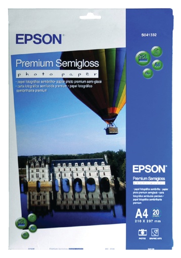 [412219] Inkjetpapier Epson S041332 A4 mat 251gr 20 vel