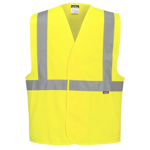 [890844] Gilet de sécurité Portwest Hi-Vis jaune fluo