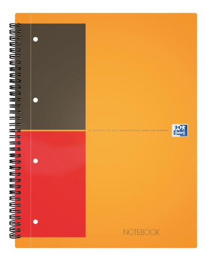 [011386] Spiraalblok Oxford International Notebook A4 lijn