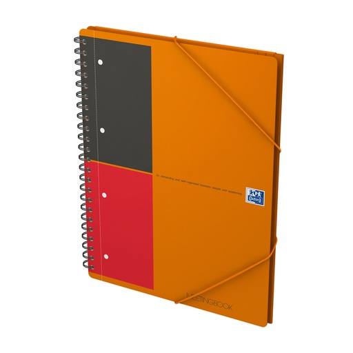 [011394] Cahier à spirale Oxford International Meetingbook A4+ ligné 160 pages