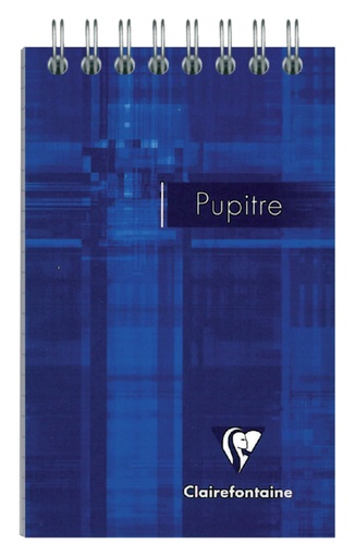 [034004] Notitieboek Clairefontaine Puptire 75x120mm spiraal lijn