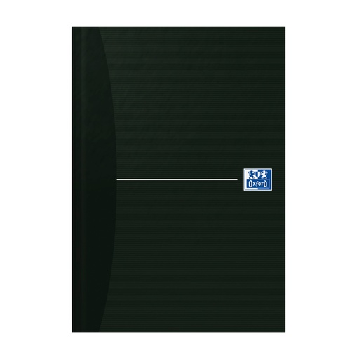 [040195] Carnet de notes Oxford Office Essentials A5 96 feuilles ligné noir