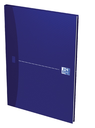 [040196] Notitieboek Oxford Office Essentials A4 lijn 192 pagina' s 80gr blauw