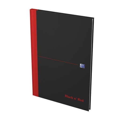 [011408] Notitieboek Oxford Black n' Red A4 96vel lijn